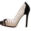 Black Bow Rivet Heels - Image 2