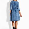Denim Pockets Dress - Image 2
