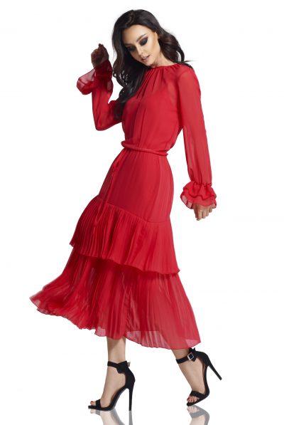 Lemonade Boho Maxi Pleat Dress- Various Colours
