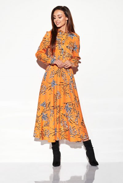 Lemonade Printed Maxi Shirt Dress- Various Colours