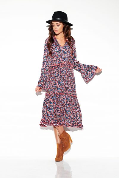 Lemonade Ruffles Cascade Dress -Various Colours