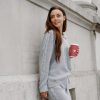 Lemonade Knit Jogger Set- Various Colours - Image 2