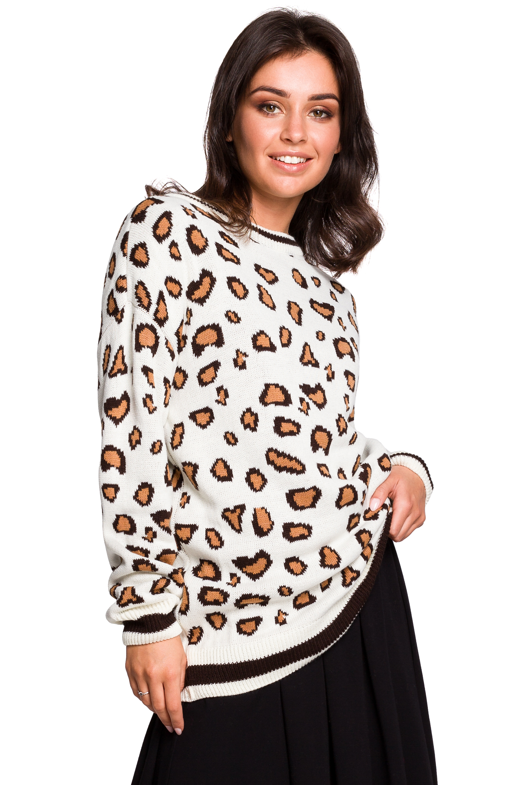 BE Leopard Print Jumper