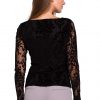 Flock Lace Blouse - Image 2