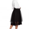Tulle Mesh Bandeau Skirt - Image 2
