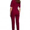 Wrap Front Jumpsuit - Various Colours - Image 2