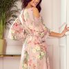 Marina Pastel Pink Chiffon Dress - Image 2