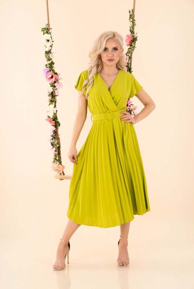 Lime Lorretto Dress