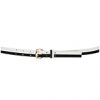 Double Skinny Monochrome Belt - Image 2