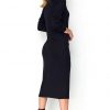 Long-Line Knitted Dress - Various Colours - Image 2