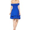 Blue Flounce Dress -Other colours available - Image 2