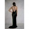 Francesca Silky Satin Dress - Image 2