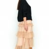 Beige Layered Tulle Skirt - Various Colours - Image 2