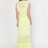 Yellow Chiffon Maxi Dress - Image 2