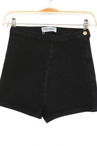 Lucy Paris Black Shorts