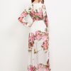 Floral Feeling Chiffon Tie Dress - Image 2