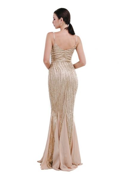 Belluci Gown back