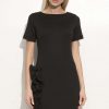 Black Thrills & Frills Bodycon Dress - Image 3