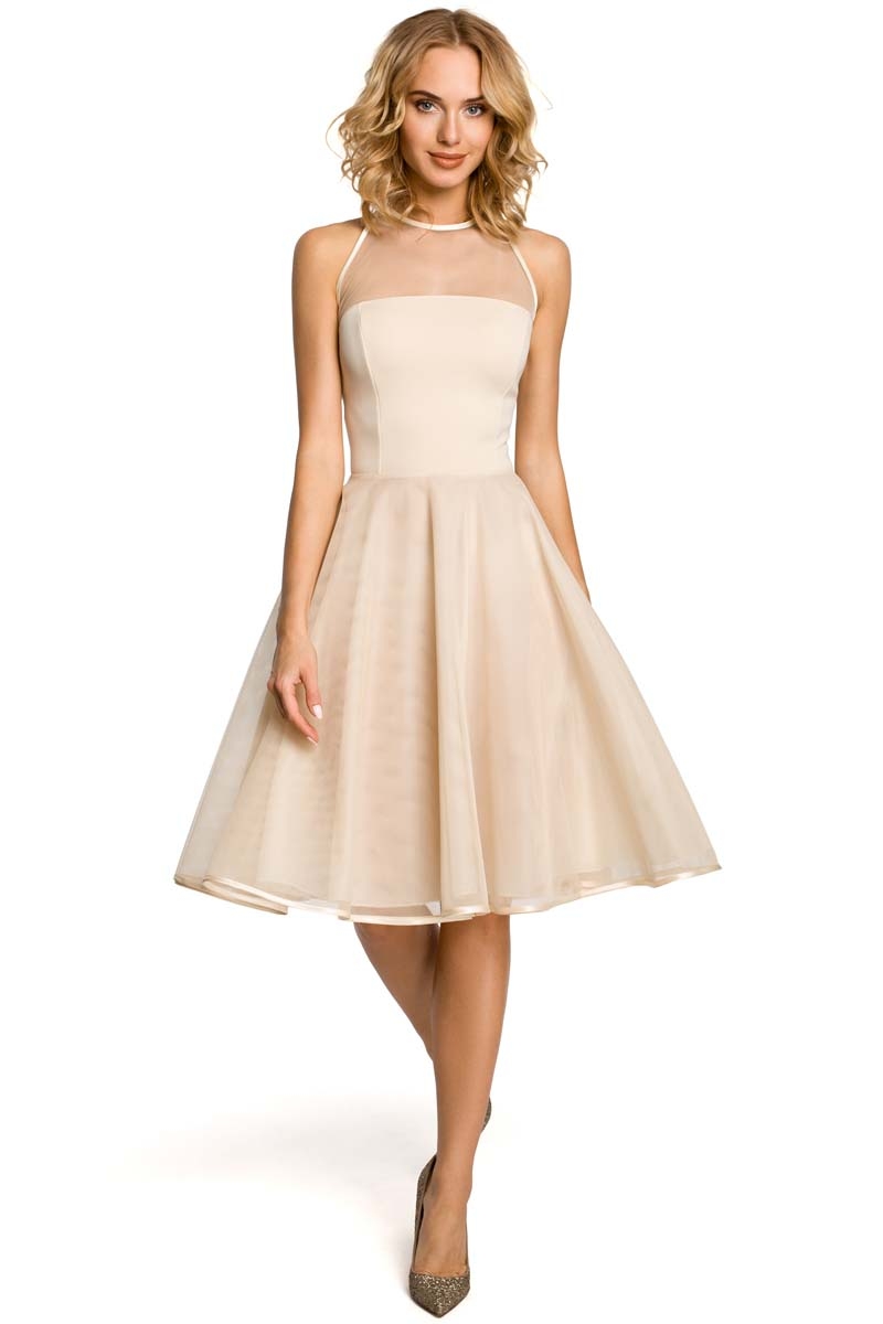 tulle skater dress