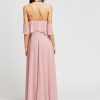 Pink Florence Cold-Shoulder Maxi Dress - Image 2