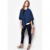 Navy Genevieve Cape by Daria - Image 2