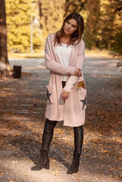 BE Star Long-Line Cardigan- Various Colours