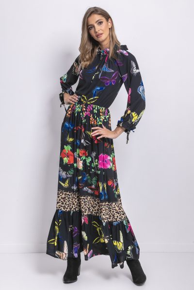Butterfly Maxi Dress