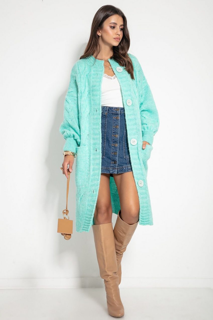 Foya Long-Line Cardigan