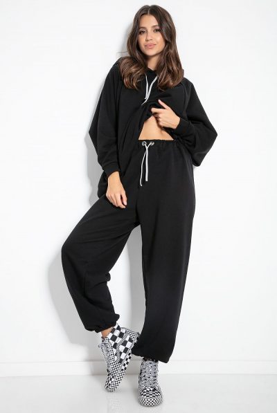 Black Jogger Set