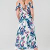 Floral Flowing Wrap Dress - Image 2