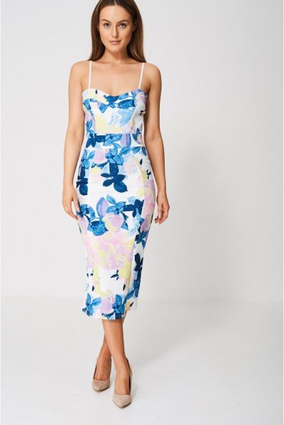 Floral Bodycon Dress