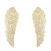 Vermeil Large Angel Wing Earrings - Image 2