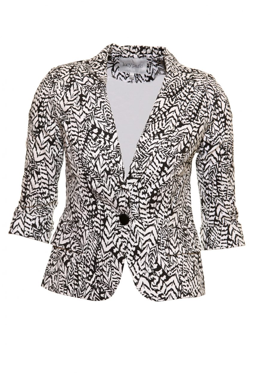Two-piece Monochrome Suit