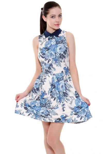 Closet Scuba Floral Dress