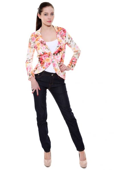 Floral Blazer