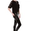 Faux Leather Trousers - Image 2
