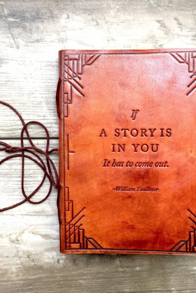 “If a story is in you, it has to come out,” Leather Journal
