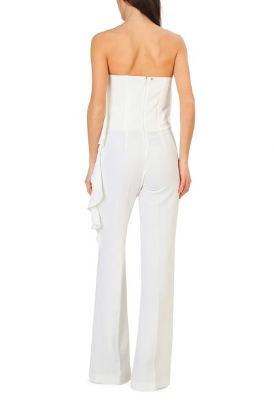 JUMPSUIT WHITE RUFFLES