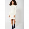 Cream Kangaroo Pocket Jumper Dress - Image 2
