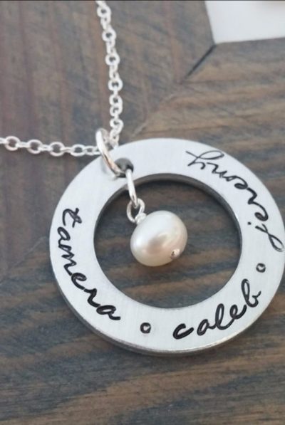 Personalised Necklace with Kids Names
