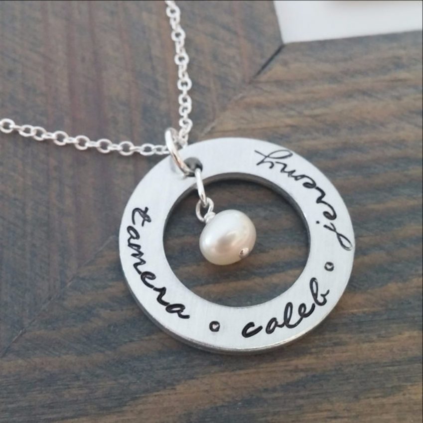 Personalised Necklace with Kids Names