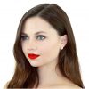 Kristin Perry Pearl and Chain Earrings - Image 2