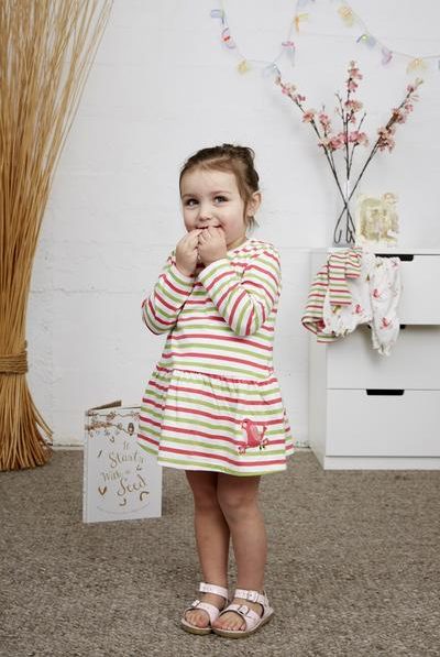 Lucy & Sam Striped dress