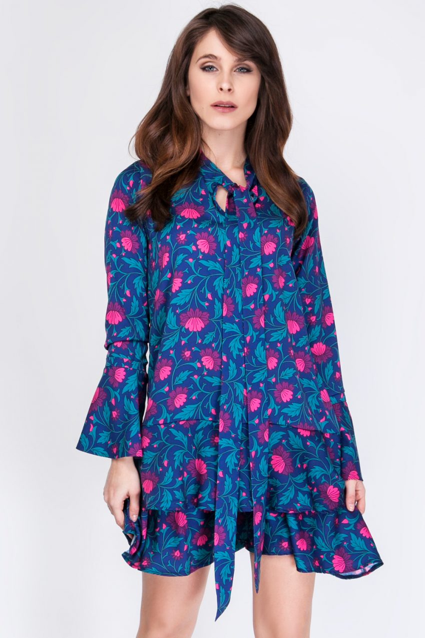 Mila Bloom Bow Dress