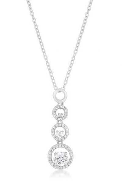 Multi Circle CZ Pendant
