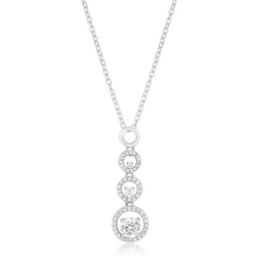 Multi Circle CZ Pendant
