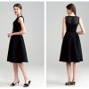 Emperoress Navy Black Full Circle Dress - Image 2