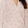 Pink Envelope Patterned Blouse - Image 2
