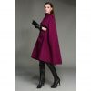 Wool double-breasted coat jacket cloak - Image 2