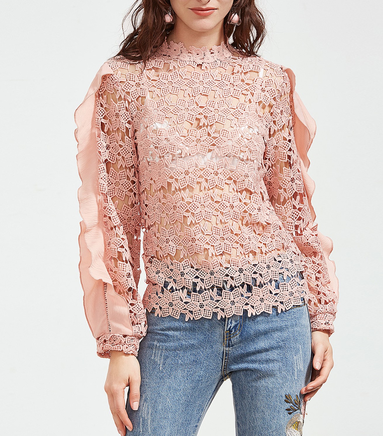 Pretty In Pink Ruffles Top